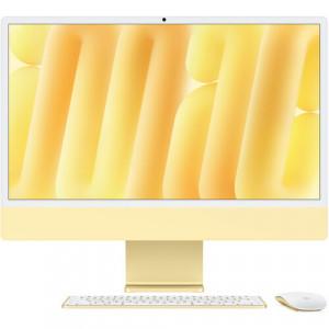 APPLE Z1EL000DA (2024) iMac - M4 Chip 10-Core CPU, 32GB, 1TB SSD, 10-Core GPU | 16-Core Neural Engine, 24" 4.5K (4480 x 2520) (Yellow, Nano-Texture Glass)