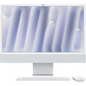 APPLE ZIMAC149 (2024) iMac - M4 Chip 10-Core CPU, 16GB, 256GB SSD, 10-Core GPU | 16-Core Neural Engine, 24" 4.5K (4480 x 2520) (Silver, Nano-Texture Glass)