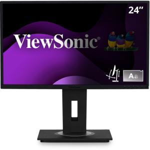 VIEWSONIC VG2448 Monitor - 24" FHD (1920 x 1080), IPS, Tilt, Height, Swivel, Pivot, HDMI, DP, VGA, 250nits, 60Hz
