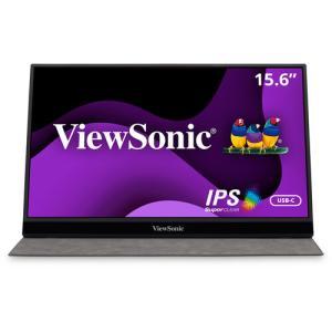 VIEWSONIC VG1655 Monitor - 16" FHD (1920 x 1080), IPS, Tilt, Mini-HDMI, USB-C, 250nits, 60Hz