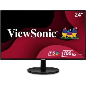 VIEWSONIC VA2459-SMH Monitor - 24" FHD (1920 x 1080), IPS, Tilt, HDMI, VGA, 250nits, 60Hz