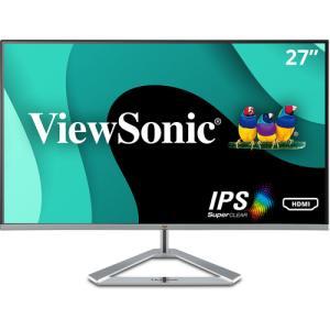 VIEWSONIC VX2776-SMHD Monitor - 27" FHD (1920 x 1080), IPS, Tilt, HDMI, DP, VGA, 250nits, 60Hz
