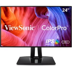 VIEWSONIC VP2468A Monitor - 24" FHD (1920 x 1080), IPS, Height, Swivel, Tilt, HDMI, DP, USB-C, 250nits, 60Hz