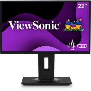 VIEWSONIC VG2248 Monitor - 22" FHD (1920 x 1080), IPS, Height, Tilt, Swivel, Pivot, HDMI, DP, VGA, 250nits, 60Hz
