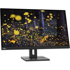 LENOVO THINKVISION E27Q-20 Monitor - 27" QHD (2560 x 1440), IPS, Tilt, Swivel, Pivot, Height, HDMI, DP, 350nits, 75Hz