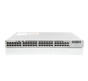 CISCO Catalyst C9200 Manageable Switch - 176 Gbps Switching Capacity, Throughput up to 130.95 Mpps, 370W PoE Capability, 48 x PoE+ RJ45