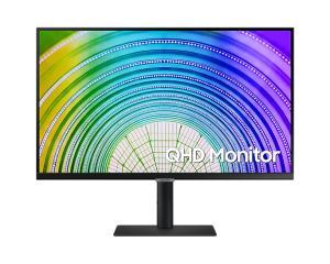 SAMSUNG VIEWFINITY S60UA Monitor - 27" QHD (2560 X 1440), IPS, Height, Tilt, Swivel, Pivot, HDMI, DP, USB-C, 300 nits, 75Hz