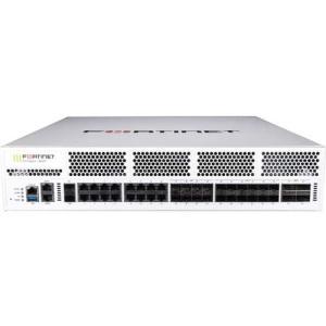 Fortinet FortiGate FG-1800F NGFW Manageable Firewall - 198 Gbit/s Firewall Throughput, AES (256-bit), SHA-256, 10000 VPN, 16 x RJ45 Ports, 26 x Expansion Slots