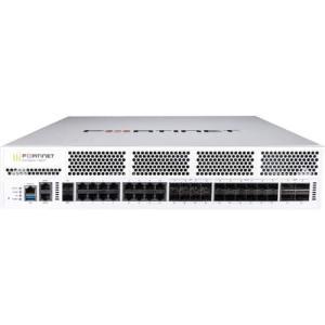 Fortinet FortiGate FG-1800F NGFW Manageable Firewall - 198 Gbit/s Firewall Throughput, AES (256-bit), TLS 1.3, SSL, SHA-256, 10000 VPN, 16 x RJ45 Ports, 26 x Expansion Slots
