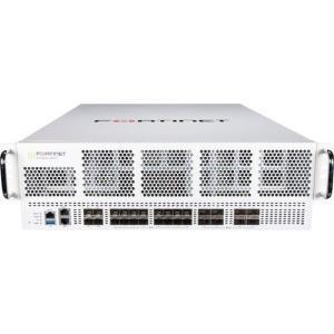 Fortinet FortiGate FG-4201F-DC NGFW Manageable Firewall - 800 Gbit/s Firewall Throughput, SHA-256, AES (256-bit), 30000 VPN, 28 x Expansion Slots