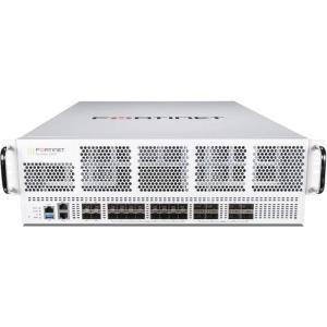 Fortinet FortiGate FG-4200F-DC NGFW Manageable Firewall - 800 Gbit/s Firewall Throughput, SHA-256, AES (256-bit), 30000 VPN, 28 x Expansion Slots, Rack-mountable, Rail-mountable
