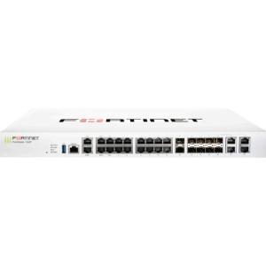 Fortinet FortiGate FG-100F-LENC NGFW Manageable Firewall - 20 Gbit/s Firewall Throughput, AES (256-bit), SHA-256, 500 VPN, 22 x RJ45 Ports, 10 x Expansion Slots | FG-100F-LENC