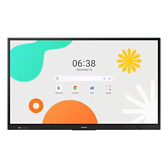 SAMSUNG WAF SERIES Interactive Display - 65" Landscape 4K (3840 x 2160), 400 nits @ 60 Hz ADS, Infrared (IR) Multi-Touch, Wi-Fi 5, Bluetooth
