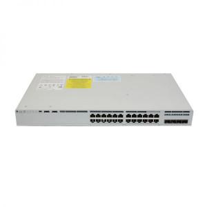 Cisco Switch Catalyst 9200 Switch - 128 Gbps Switching Bandwidth, 190.4 Mpps Throughput, 24 x PoE+ RJ45 Ports, 4 x SFP+ (uplink)