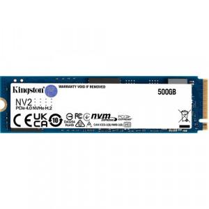 Kingston SNV2S 500G Storage - M.2 2280, NVMe, 3,500MB/s R, 2,100MB/s W, SSD