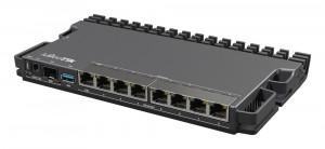 Mikrotik RB5009UPr+S+IN Wired Router - wired for Home and Office, 7 x Gigabit Ethernet ports, PoE in and PoE out