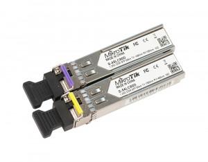 Mikrotik S-4554LC80D - Wireless - Products Pair of SFP 1.25G module