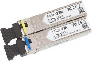 Mikrotik S-3553LC20D - Two SFP (1.25G) module kit