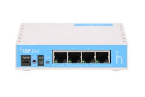 Mikrotik hAP lite(RB941-2nD) Wireless Router - Wireless for Home and Office, 4 x Fast-Ethernet, 2.4 GHz Band support