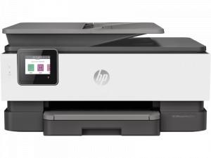 HP OfficeJet Pro 8023 Printer - Wireless, A4, Print Copy Scan Fax, 20 ppm, 1200 x 1200 rendered dpi Resolution, 20,000 Pages Duty Cycle, Black and Color