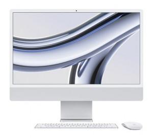 APPLE Z19D0019R (2024) iMac - M3 Chip 8‑Core CPU, 24GB, 1TB SSD, 10-Core GPU | 16-Core Neural Engine, 24" 4.5K (4480 x 2520) ( Silver, Arabic Keyboard)