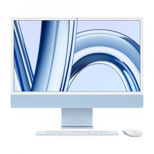 APPLE MQRQ3 (2024) iMac - M3 Chip 8‑Core CPU, 8GB, 256GB SSD, 8-Core GPU | 16-Core Neural Engine, 24" 4.5K (4480 x 2520) (Blue)