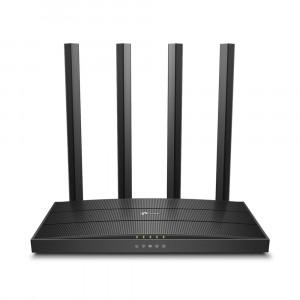 Tp-Link Archer A6 V4 AC1200 Wireless Access Point & Gigabit Router - Wireless for home and office, 1× Gigabit WAN Port - 4× Gigabit LAN Ports, Dual Band support