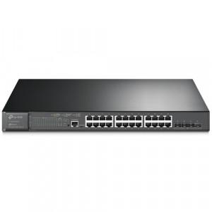 TP-Link TL-SG3428XMP Switch - 24 × Gigabit Ethernet PoE+ port, 4 × 10G SFP+ Slots