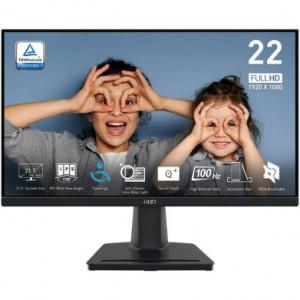 MSI PRO MP225 Monitor - 22" FHD (1920 x 1080), IPS, HDMI, VGA, 250 nits, 100Hz