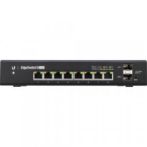 Ubiquiti (ES-8-150W) Switch - 8 x Gigabit Ethernet Ports RJ45, 2 x SFP Gigabit Ethernet Ports