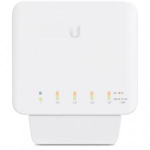 Ubiquiti (USW-FLEX) UniFi Switch - 4 x Gigabit Ethernet Ports RJ45 WAN PoE (Unspecified), 1 x Gigabit Ethernet Ports RJ45 WAN PoE+ (30 W, 802.3at)