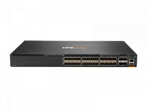 HPE Aruba 6300M (JL658A) Switch - 24 x SFP+ 10 GbE, 4 x SFP 56 50 GbE WAN, 1 x USB-C, 1 x USB-A, 1 x RJ45 LAN