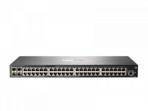 HPE Aruba 2930F (JL260A) Switch - 48 x Gigabit Ethernet Ports RJ45, 4 x SFP Gigabit Ethernet Ports, 1 x RJ45 LAN,1 x Micro-USB LAN