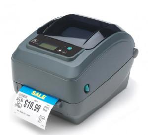 ZEBRA GX420d Barcode Label Printer - 4MB, 8MB, Direct Thermal, 203 dpi, Peeler