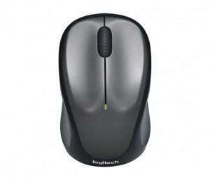 LOGITECH M235 Wireless Mouse - Smooth Optical Tracking, 1000± DPI, 3 Button, 2.4 GHz wireless (Grey)