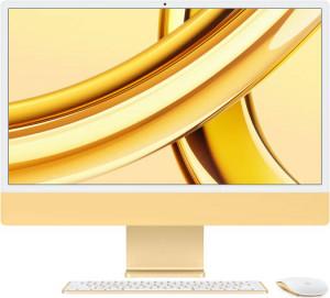 APPLE Z19F001P0 iMac - M3 Chip 8-Core CPU, 24GB, 2TB SSD, 10-Core GPU | 16-Core Neural Engine, 24" 4.5K (4480 x 2520) (yellow)