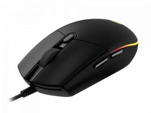 LOGITECH G102 Wired Gaming Mouse - gaming-grade sensor, 200 – 8,000 dpi, 6 Button, LIGHTSYNC RGB lighting