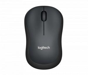 LOGITECH M220 Silent Wireless Mouse - Smooth optical tracking, 1000± DPI, 3 Button, 2.4 GHz Wireless (Black)