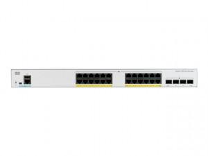 Cisco Catalyst 1000 Switch - 56 Gbps Switching Bandwidth, 41.67 Mpps Throughput, 24 x RJ45 Ports, 4 x SFP Ports