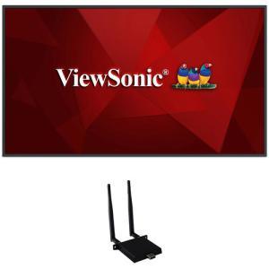 ViewSonic CDE4330-W1 Commercial Display - 43" Landscape, Portrait 4K (3840 x 2160) 450 nits @ 60 Hz VA LCD, Wi-Fi 6, Bluetooth