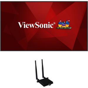 ViewSonic CDE5530-W1 Commercial Display - 55" Landscape, Portrait 4K (3840 x 2160) 450 nits @ 60 Hz VA LCD, Wi-Fi 6, Bluetooth