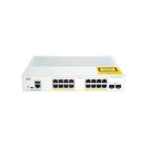 CISCO Catalyst C1000-16T-2G-L Switch - 36 Gbps Switching bandwidth, Throughput up to 26.78 Mpps, 16 x RJ45, 2 x SFP uplinks