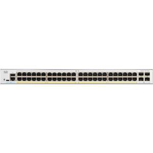 CISCO Catalyst C1200 Managed Switch - 104 Gbps Switching Capacity, Throughput up to 77.38 Mpps, 48 x RJ45, 4 x SFP