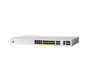 CISCO Catalyst C1300 Manageable Switch - 152 Gbps Switching Capacity, Throughput up to 113.08 Mpps, 375W PoE Capability, 28 x RJ45