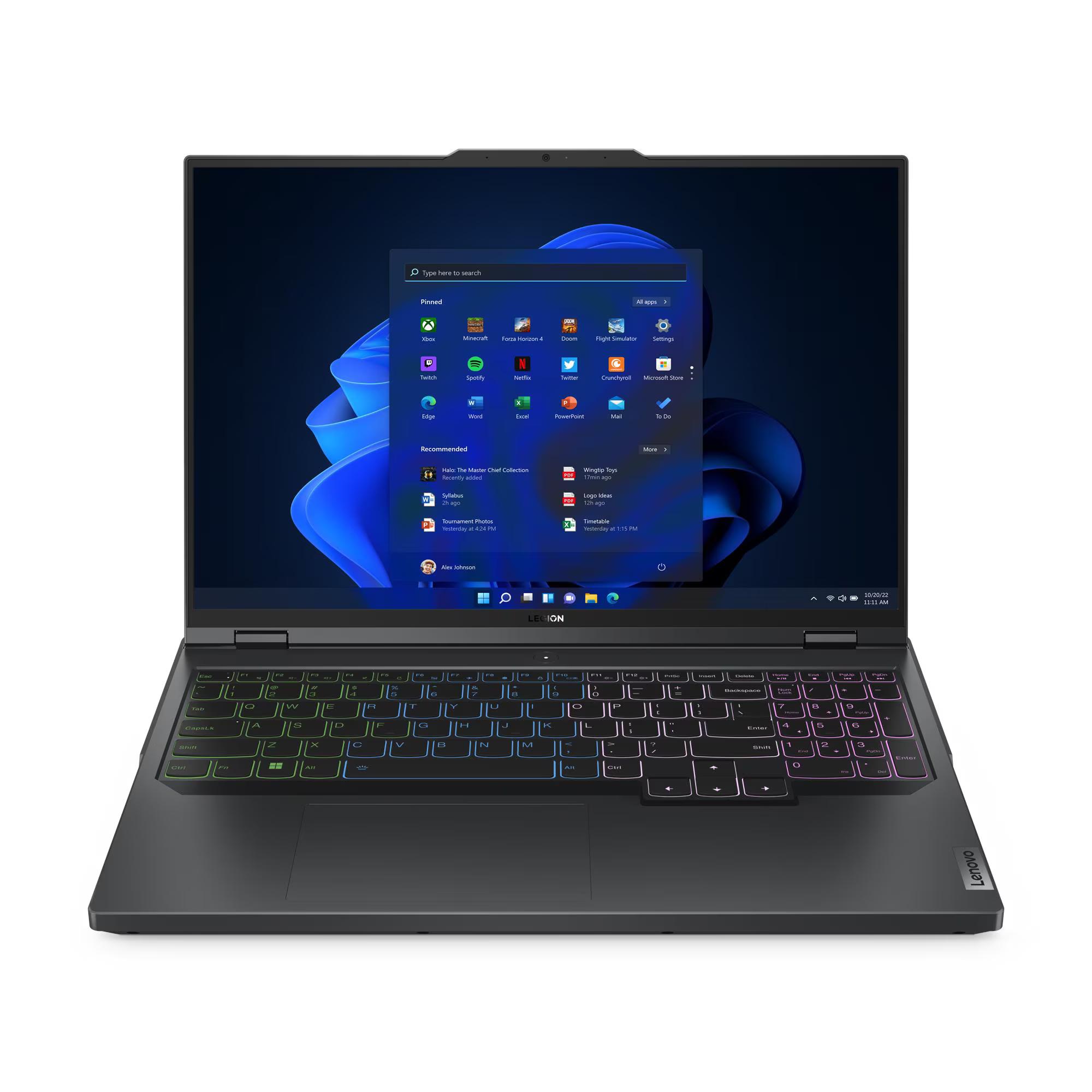 LENOVO LEGION PRO 5 16IRX8 Gaming Laptop - 13th Gen i7-13700HX, 32GB, 1TB SSD, NVIDIA GeForce RTX 4070 8GB, 16" WQXGA