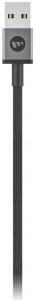 Mophie Charge And Sync Cable - USB A To Lightning Black 1M