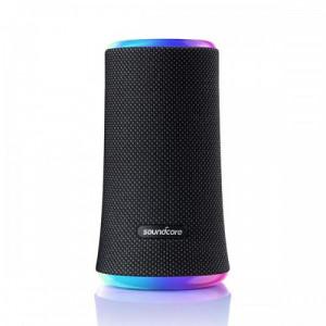 Anker Soundcore Flare 2 Speaker - 360° Sound dual beat-driven light rings, 12H Battery, Waterproof