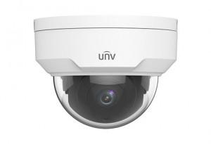 UNV Vandal-Resistant IR Fixed Dome Camera - 2MP (1920 x 1080), 1/2.8" Progressive Scan 2.0 Megapixel CMOS Sensor, Fixed 2.8 mm Lens, Outdoor, PoE Connect power