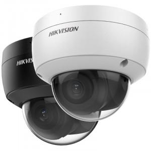 Hikvision AcuSense Fixed Dome Camera - 4MP (2688 × 1520), 1/3" Progressive Scan CMOS, 2.8 mm 4 mm Lens, PoE Connect power, Water and Dust Resistant, Built-in microphone