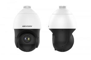 Hikvision DarkFighter IR Speed Dome Camera - 4-inch 4MP (2560 × 1440), 1/2.8" progressive scan CMOS, 4.8 mm to 120 mm Lens, 25x optical 16x digital zoom, PoE Connect power